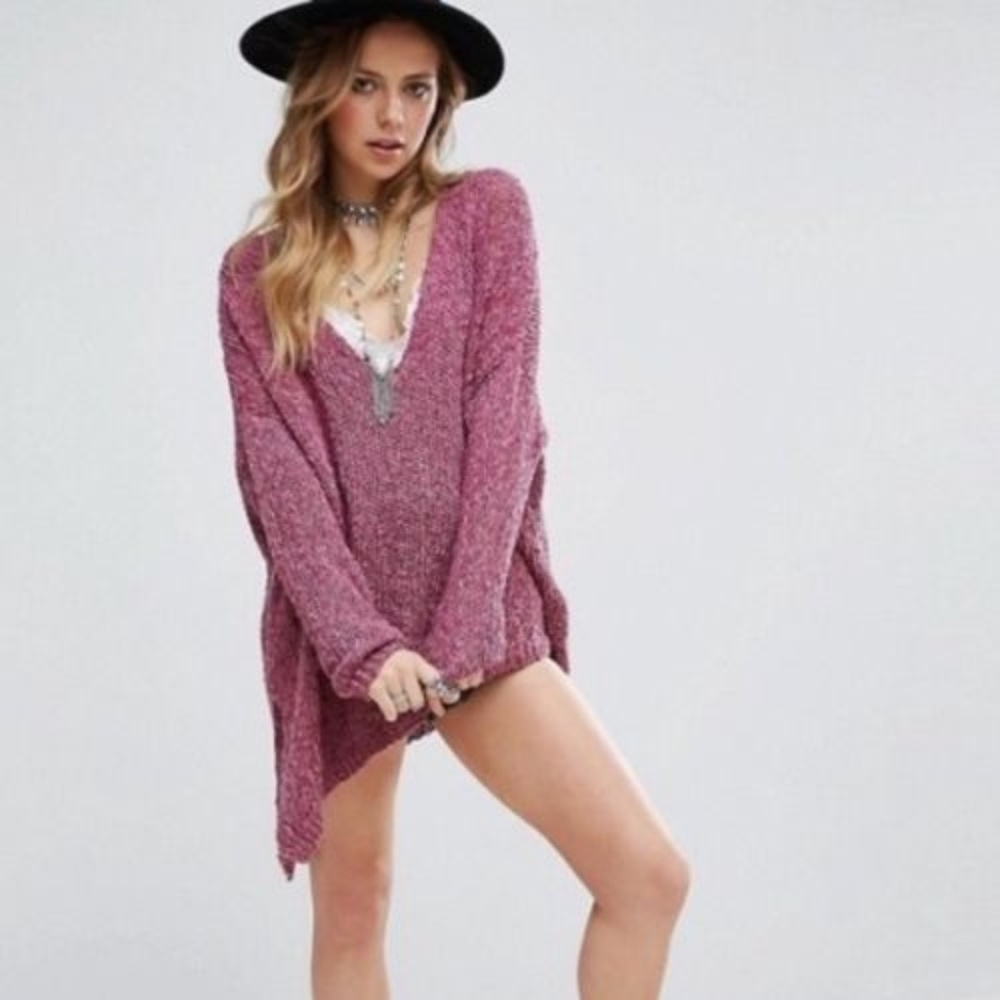 Vertigo Asymmetrical Pullover Sweater Top